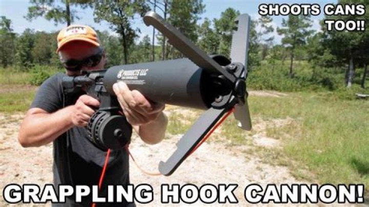 Can you cannon with a grappling hook?