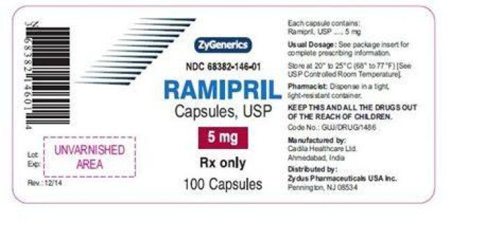 Has ramipril been recalled?