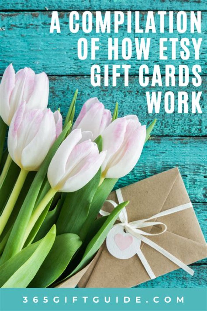 How do Etsy gift cards work for sellers?