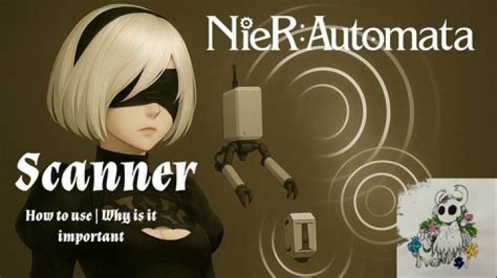 How do I use the scanner in NieR automata?