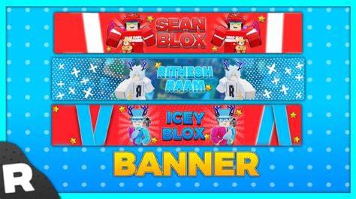 How do you make a Roblox banner?