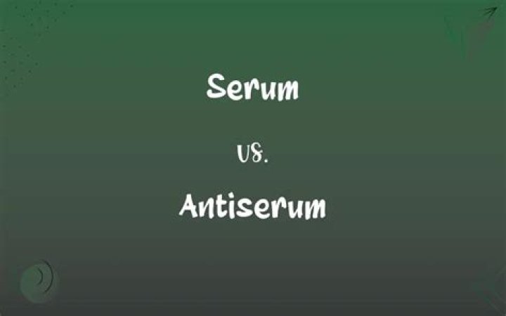 Is antiserum and antitoxin the same?