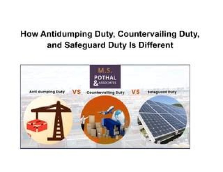 What is antidumping and countervailing?