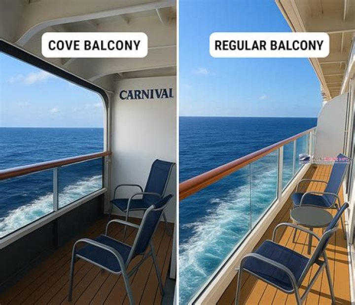 What is the difference between cove balcony and balcony?