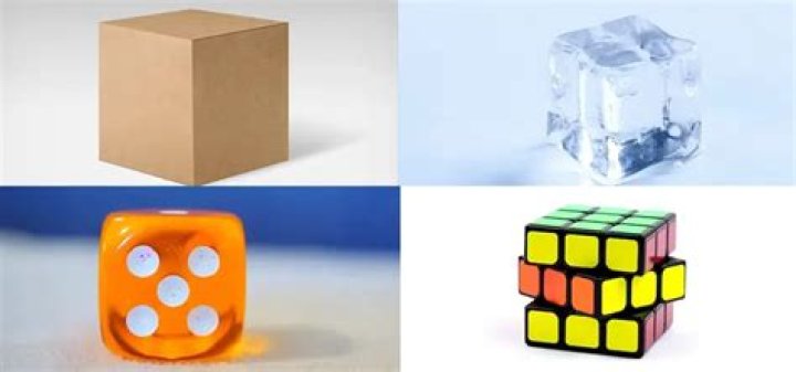 What objects are cubes?