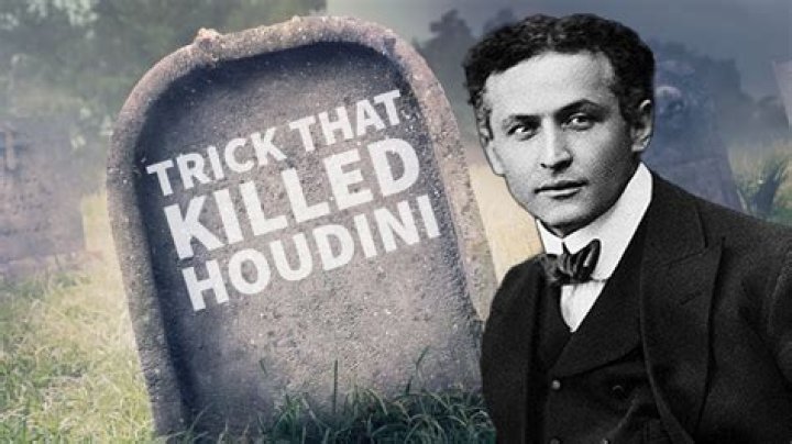 Which trick killed houdini?