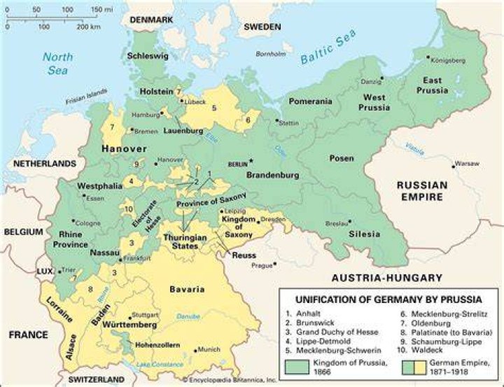 Why prussia help german unification?